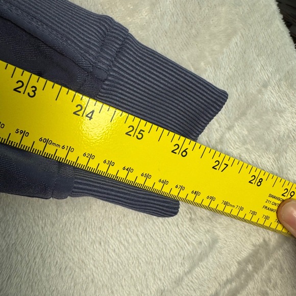 Athleta Women XXS Purple Tonal Leopard Print Zip Brooklyn Bomber Track Jacket - Picture 11 of 12